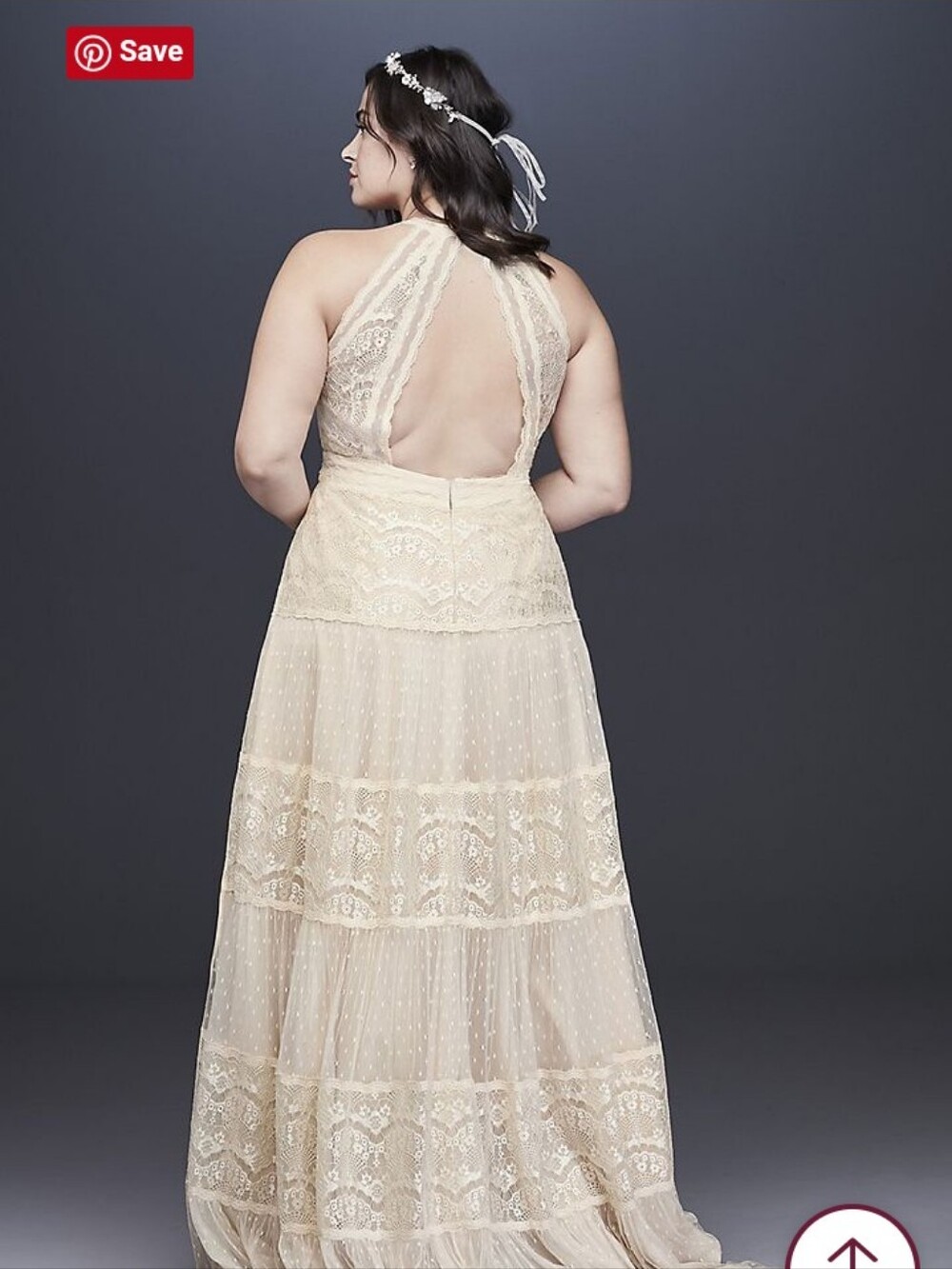 Lace Wedding Dress - Picture 5 of 11